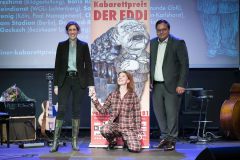 v.l.n.r.: Christine Prayon, Uta Köbernick, Michael Grunst (Bürgermeister)